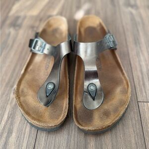 Birkenstock Tan Leather Sandals Womens Size 10.5-11